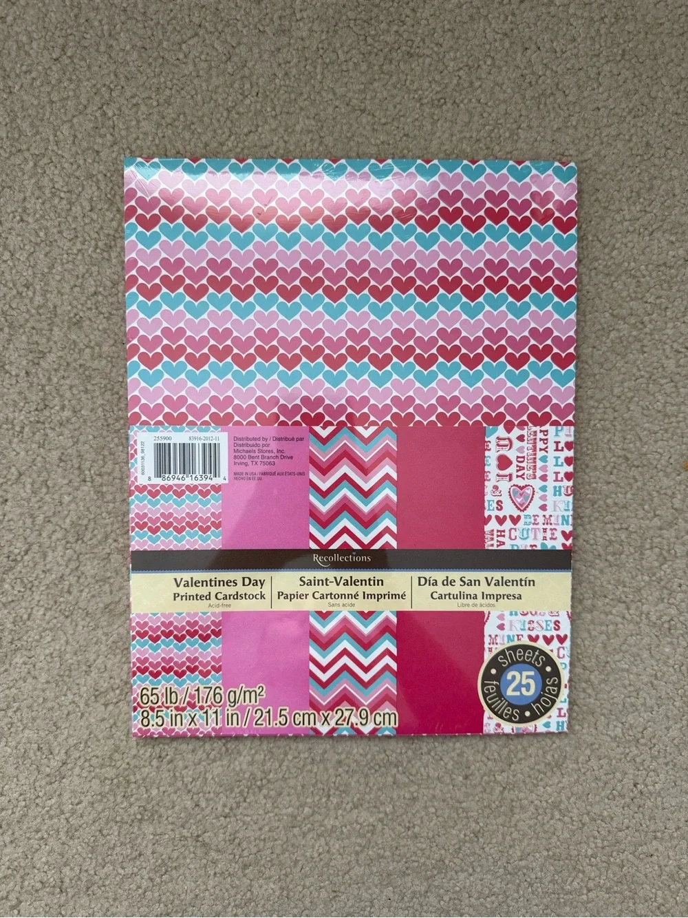Assorted Prints Cardstock Packs